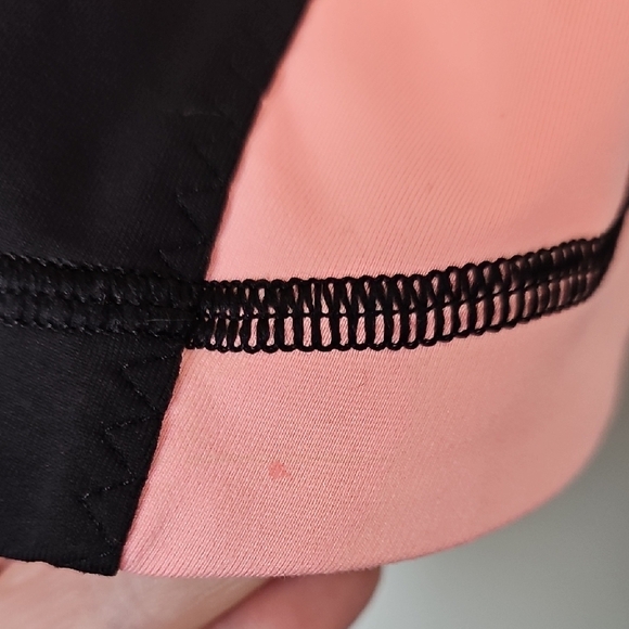 Lululemon Cardio Kick Black Pink Orange Racerback Tank Size 6 - Picture 5 of 14